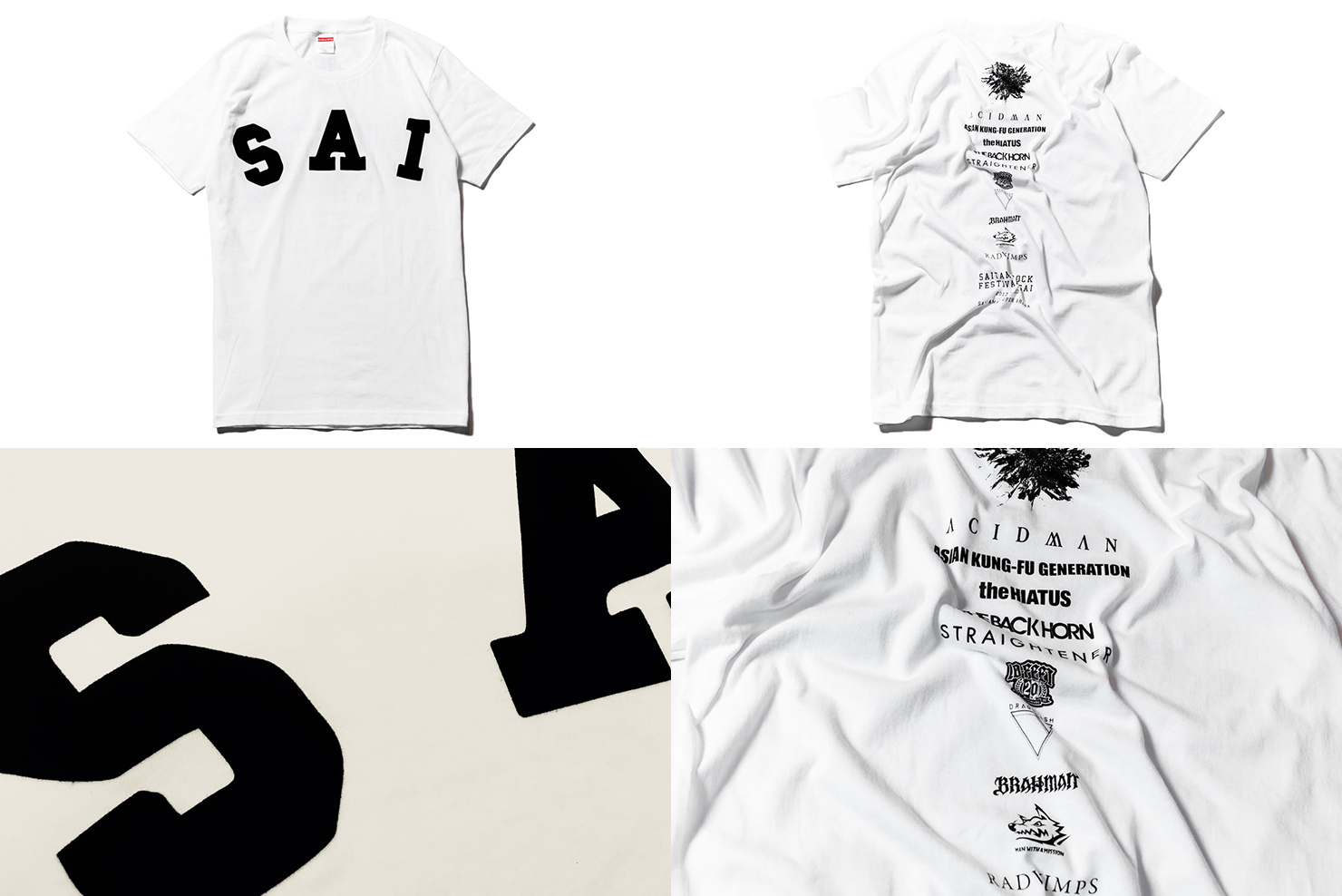 “SAI”ロゴT-Shirts(フロッキー)