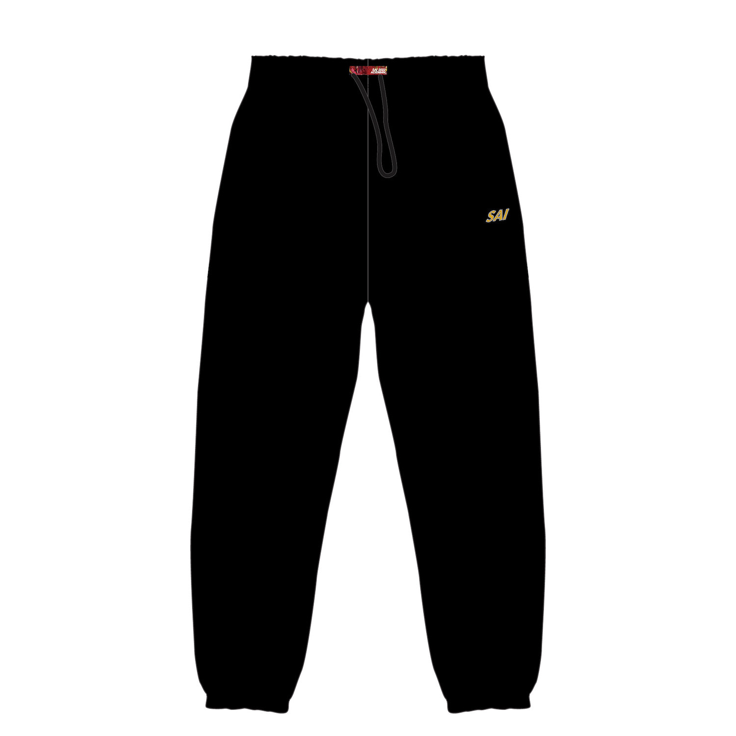 SAI2022ワッペンsweat-pants　／　black